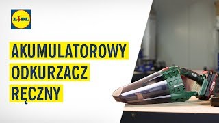 Akumulatorowy odkurzacz ręczny PARKSIDE 💨  LIDLPL [upl. by Eilerua]