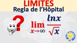 Cómo calcular el LIMITE de una función con LOGARITMO NATURAL  Regla de LHopital  Juliana la Profe [upl. by Eeliram]