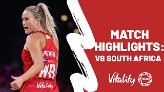 Vitality Netball Nations Cup  Vitality Roses vs South Africa [upl. by Irrej780]