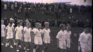 Indvielse af Gentofte Stadion 1942 [upl. by Qifar]