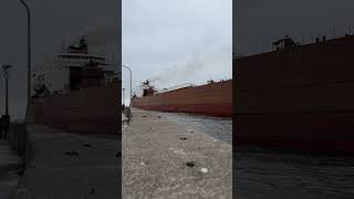 Duluth MN Shipping Canal duluth shipping ship lakesuperior visitduluth [upl. by Jasen430]