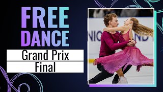 Junior Ice Dance Free Dance  Grand Prix Final 2024  GPFigure [upl. by Quenna]