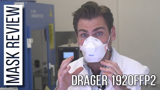 Lloyd is blown away by this mask  Drager 1920FFP2 Review [upl. by Yemac]