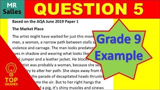 Grade 9 Descriptive Writing Example and Method Mr Salles [upl. by Isyad]