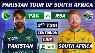 PAKISTAN vs SOUTH AFRICA 2nd T2O Match LIVE COMMENTARY  PAK vs SA T20 MATCH LIVe [upl. by Volpe]