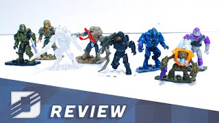 Mega Construx Halo Universe Series 3 Blind Bags Unboxing Review [upl. by Nerral]