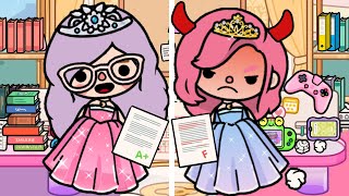 Good Student Vs Bad Student Which Are You 👑 Princess School  Toca Boca  Toca Life World [upl. by Ailssa]