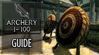 Skyrim  Level Up Archery To 100 FAST 2024 [upl. by Klug]