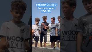 Chesham united v Boreham wood vlog 17824 football nonleague [upl. by Xilef481]