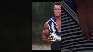 schwarzenegger eats spinach [upl. by Aehta]