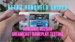 Anbernic RG28XX Dreamcast Gameplay Testing [upl. by Drexler]