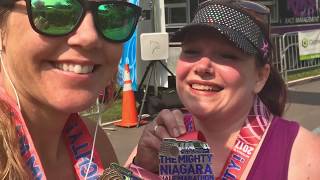 Mighty Niagara Half Marathon 2017Team Orange Theory recap [upl. by Burkle]