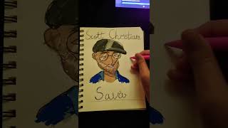 ssavaart plsss see this ScottChristianSava fyp shorts viral art [upl. by Squier]