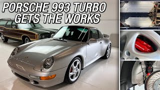 Porsche 993 Turbo get THE WORKS Dry Ice Cleaning PPF Ceramic Coating amp MORE [upl. by Esbensen]