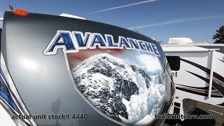 2014 Keystone Avalanche 343RS Stock  4440 [upl. by Lavina]