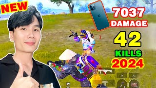 Solo Squad 42 KILLS  Lập Kỷ Lục 7037 Damage Trên Điện Thoại PUBG Mobile [upl. by Eitsym505]