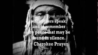 Cherokee Morning Song quotI am of the Great Spiritquot [upl. by Vastah517]