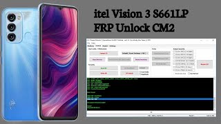 Itel Vision 3 S661LP FRP Unlock CM2 [upl. by Burack]