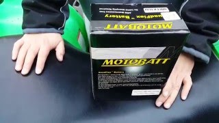 Motobatt Batterie YTX16BS Suzuki LTA 700 King Quad [upl. by Algar49]