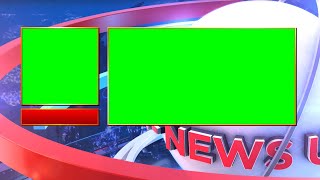 Broadcast News Opening Intro  Green Screen Studio  Free To Use [upl. by Starinsky]