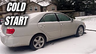 2006 Toyota Camry Cold Start 5th Generation XV30 [upl. by Ellehcear]