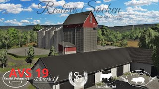 MIN MEGA TRÖSKA RESLÖVS SOCKEN AVS 19 Farming Simulator 22 [upl. by Politi478]