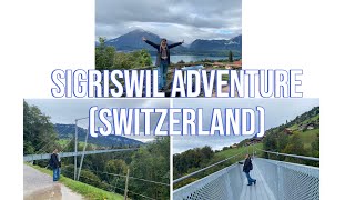 SIGRISWIL ADVENTURE travel switzerland kdrama location crashlandingonyou [upl. by Ahaelam]