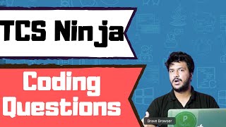 Asked 25 times TCS Ninja Coding Questions from Previous Years TCS Ninja [upl. by Isabel]