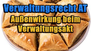 Außenwirkung beim Verwaltungsakt  Verwaltungsrecht AT 08 [upl. by Edualcnaej]