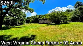 West Virginia Cheap Land For Sale  260k  92 Acres  West Virginia Real Estate For SaleFarms Land [upl. by Olivier]