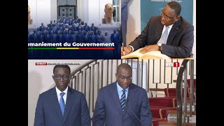 Remaniement ministériel  La liste complète des 39 nouveaux ministres de Macky Sall [upl. by Lida]