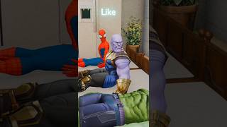 What did Thanos say 😂 Hulk Vs Thanos shorts marvel [upl. by Salinas]