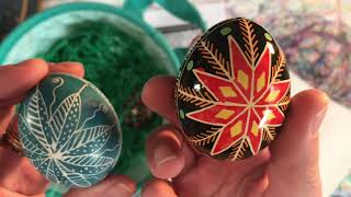 Drawing Pysanky Eggs [upl. by Dolly]