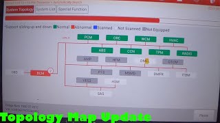 Launch X431 Pro 3S Application Update Topology Map Added [upl. by Aicemaj]