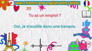 100 phrases les plus utiles en français  100 Questions et Réponses en Français  Niveau A1 [upl. by Aikemot]