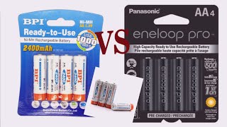 Enelong VS Eneloop Pro 580exii Godox Recycle time [upl. by Gnoz]