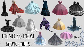 PRINCESSPROM GOWN CODES Berryavenue Brookhaven [upl. by Rehposirhc]