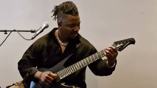 Tosin Abasi plays on my Music Man Kaizen guitar [upl. by Nahtannhoj48]