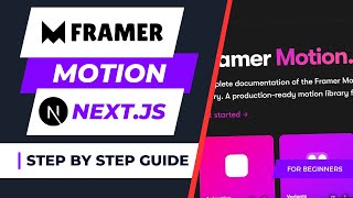 How to use Framer motion in Nextjs 14 [upl. by Octavus440]