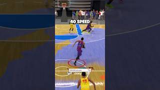 NBA 2K24 Center Build with 40 Speed with Ball Best Build Ratings 2k 2k24 nba2k24 [upl. by Sardse]