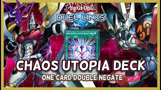 NEW Utopia Deck  NEW Skill Leo Utopia Turn 1  Yugioh Duel Links [upl. by Derwon]