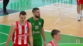 AdmiralBet ABA League 202324 highlights Round 9 Krka  Crvena zvezda Meridianbet 27112023 [upl. by Vargas]