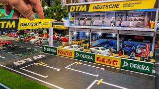 164 DOUBLE STOREY CAR PARK DIORAMA SCENES  FORMULA 1 GARAGE youtube [upl. by Adore]