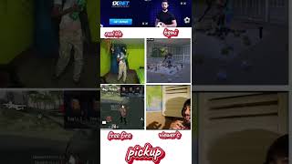 Pickup in real life and bgmi and free fire 😂 bgmishorts freefireshorts comedyshorts [upl. by Andrus]