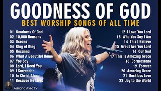 Special Hillsong Worship Songs Playlist 2024 🙏 Goodness Of God 10000 Reasons Oceans 169 [upl. by Lombardy]