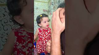 Baby saying papa ❤️❤️ baby talking 😍cutebaby baby cute funny babygirl cutebabyshorts fun [upl. by Saqaw]