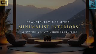 Beautifully Designed Minimalist Interiors Captivating Mountain Homes to Explore [upl. by Airliah21]