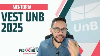 LANÇAMENTO DA MENTORIA PARA O VESTIBULAR UNB 2025 [upl. by Mirabella]