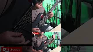 perjalanan pahlawan  Animals As Leaders  Monomyth guitar cover shorts AAL monomyth [upl. by Grindle]