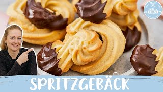 Spritzgebäck 🎅🎄 Das beste Grundrezept von Oma  Weihnachtsplätzchen Rezept ✨  Einfach Backen [upl. by Hsak]